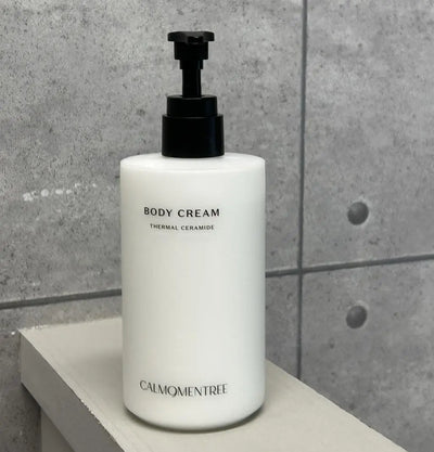 Thermal Ceramide Body Cream in use