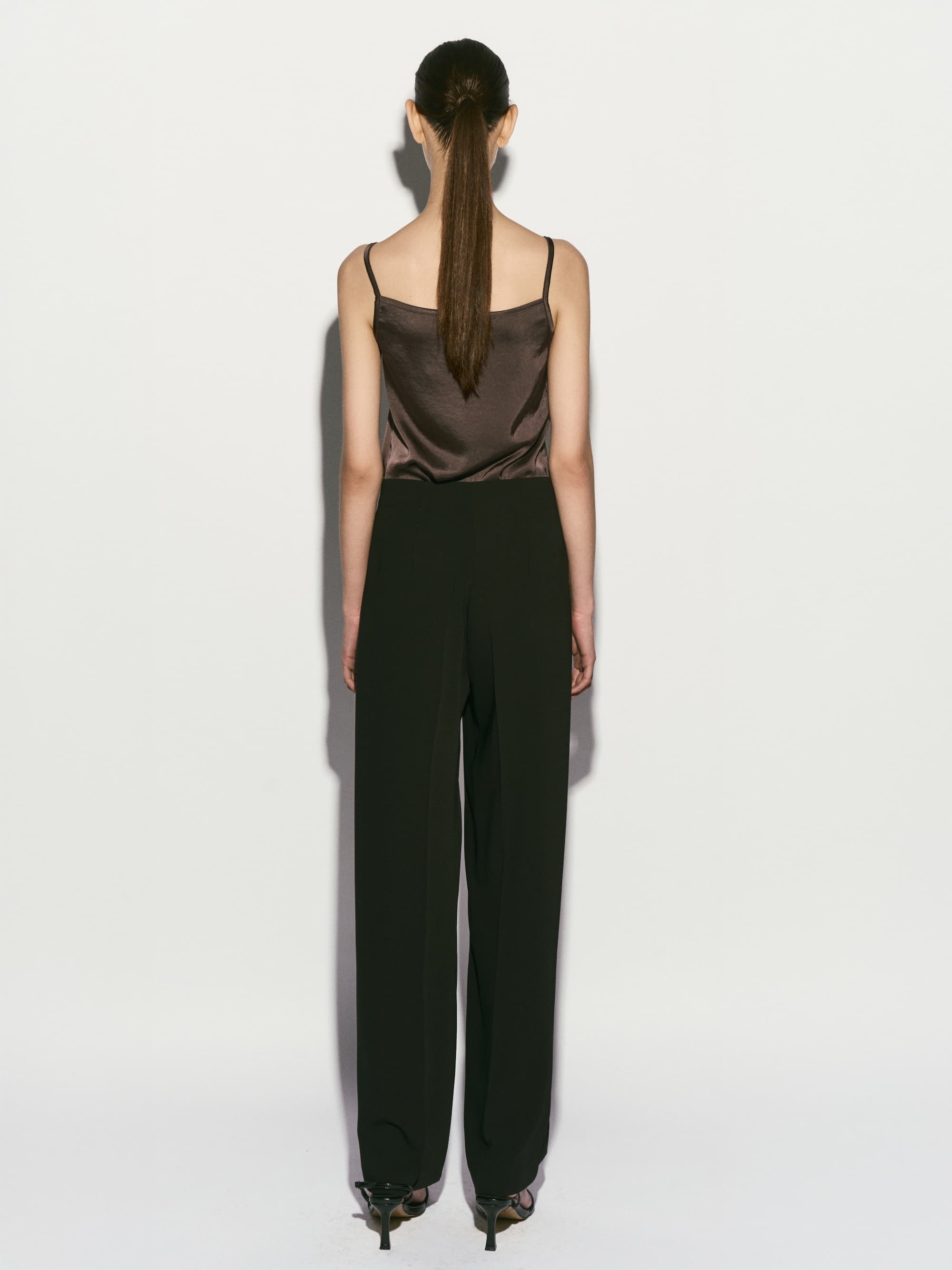 Sheer Belted Blouse