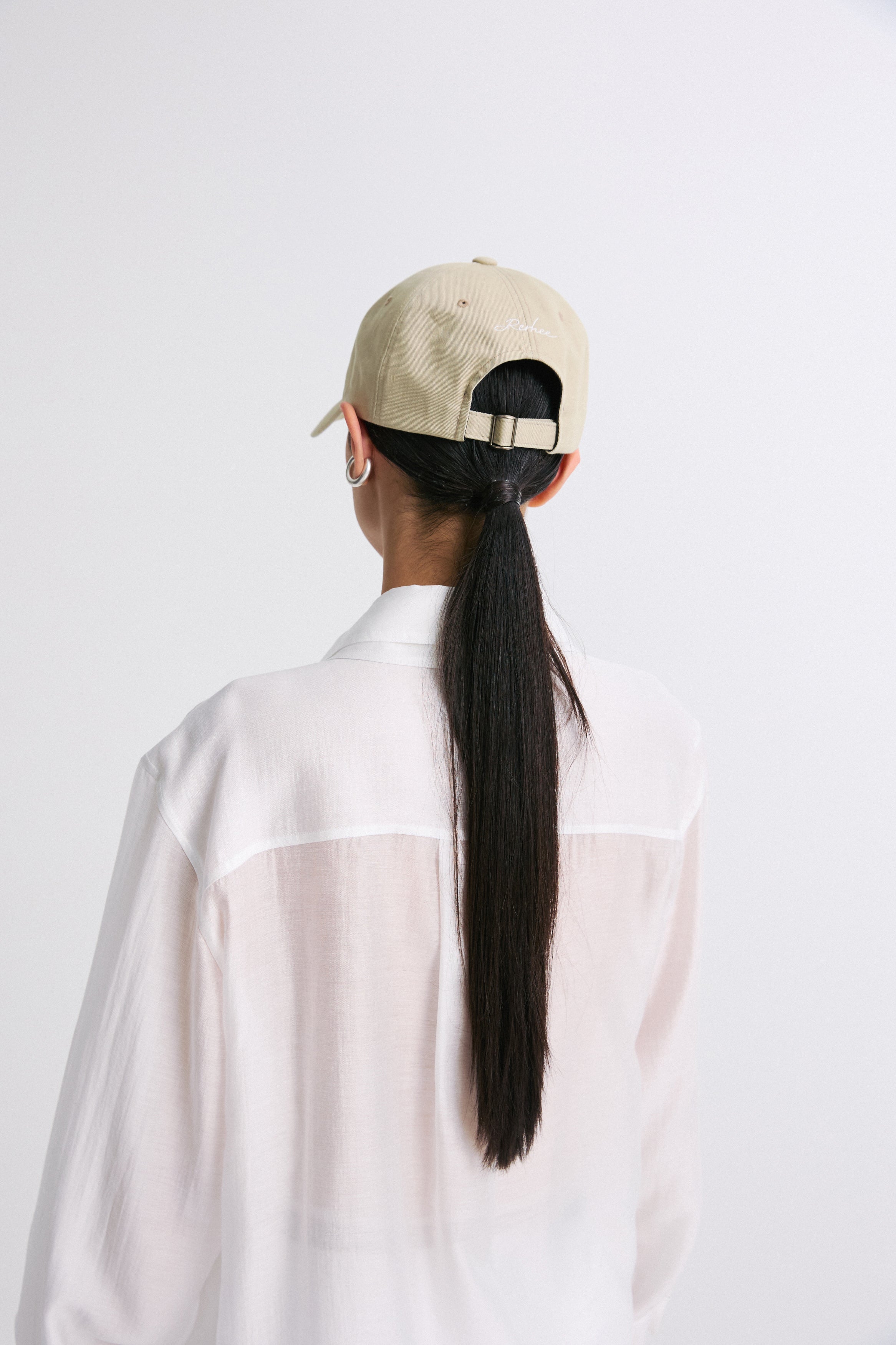 Embroidered Logo Cap Sand