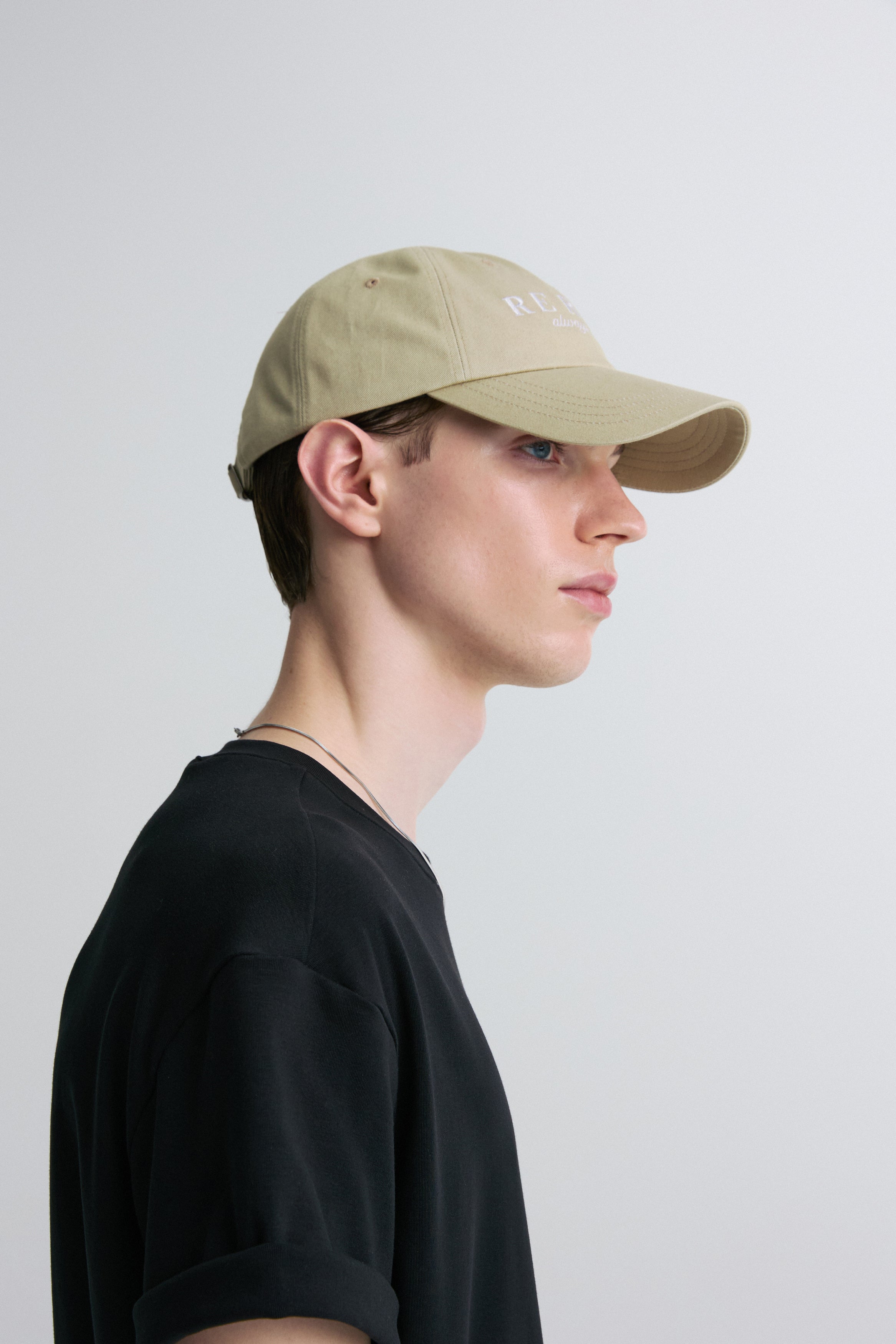 Embroidered Logo Cap Sand