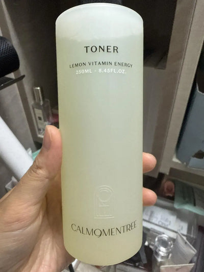 Lemon Vitamin Energy Toner in use