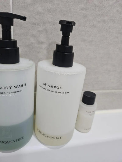 Thermal Ceramide Shampoo in use
