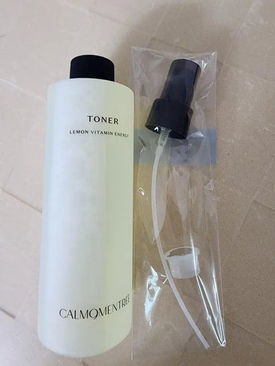 Lemon Vitamin Energy Toner in use