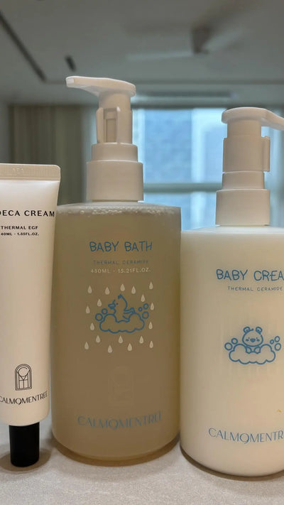 Thermal Ceramide Baby Bath in use
