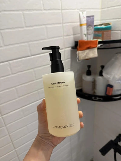 Thermal Ceramide Shampoo in use