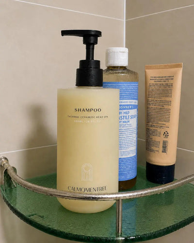 Thermal Ceramide Shampoo in use