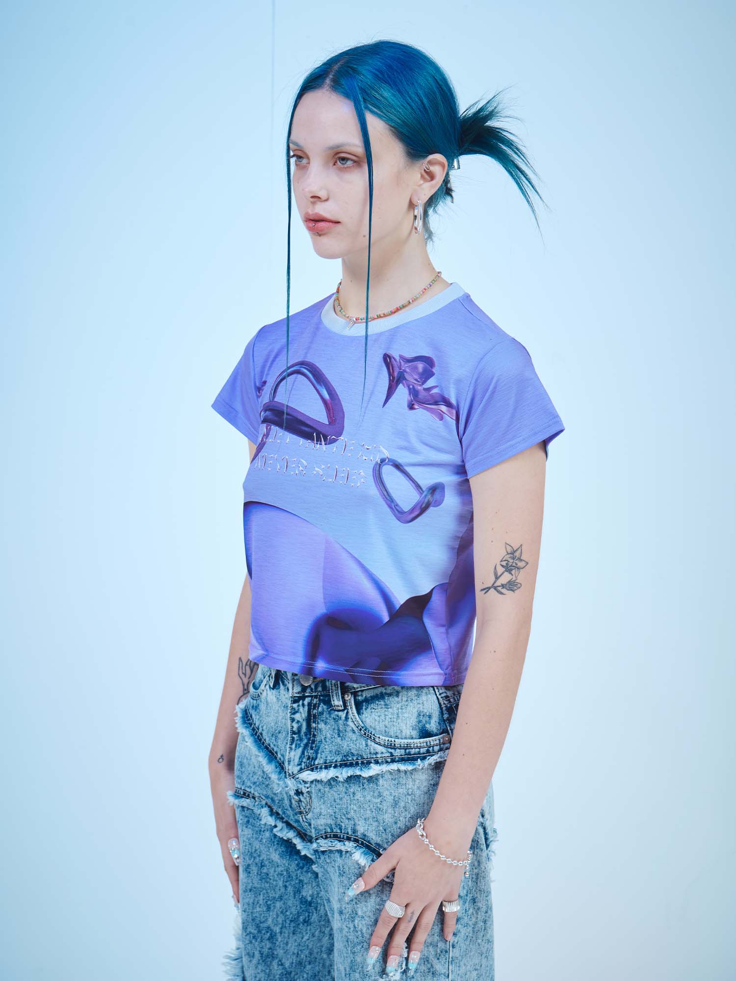 Purple Dream Crop T