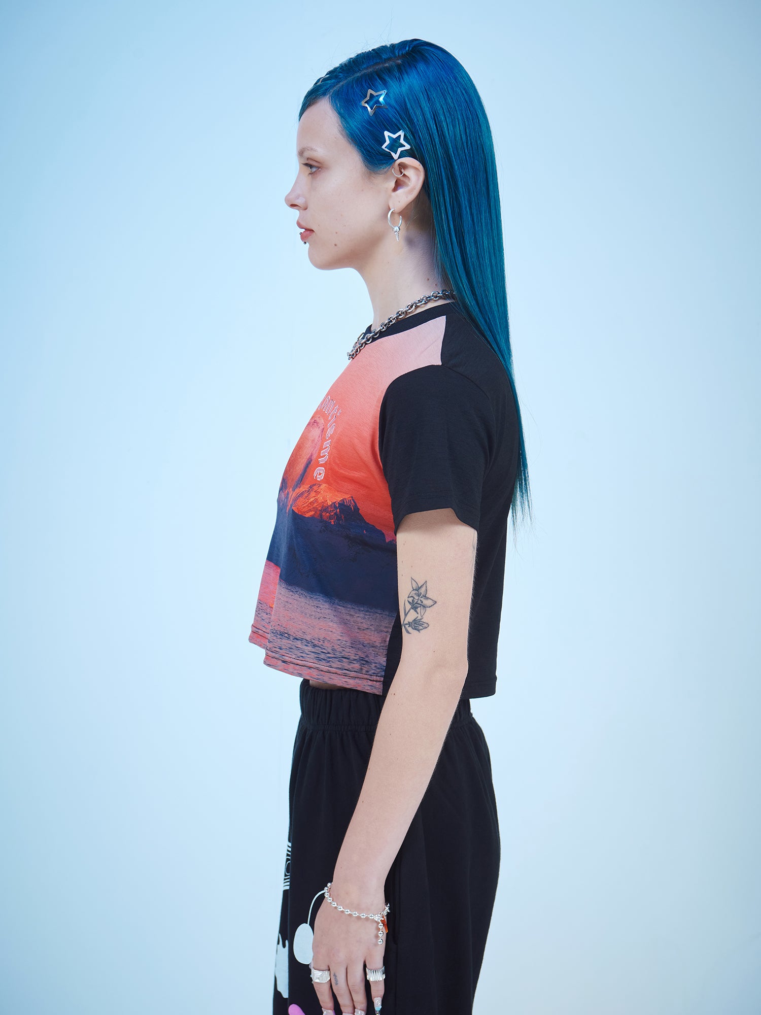 Red Moon Crop T