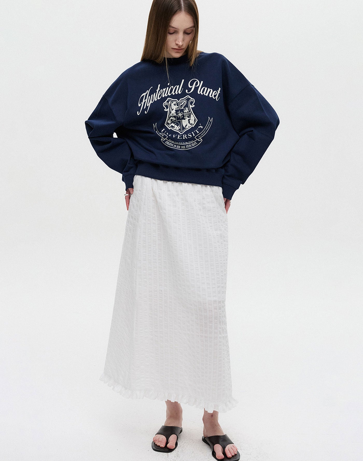 Frill Long Skirt