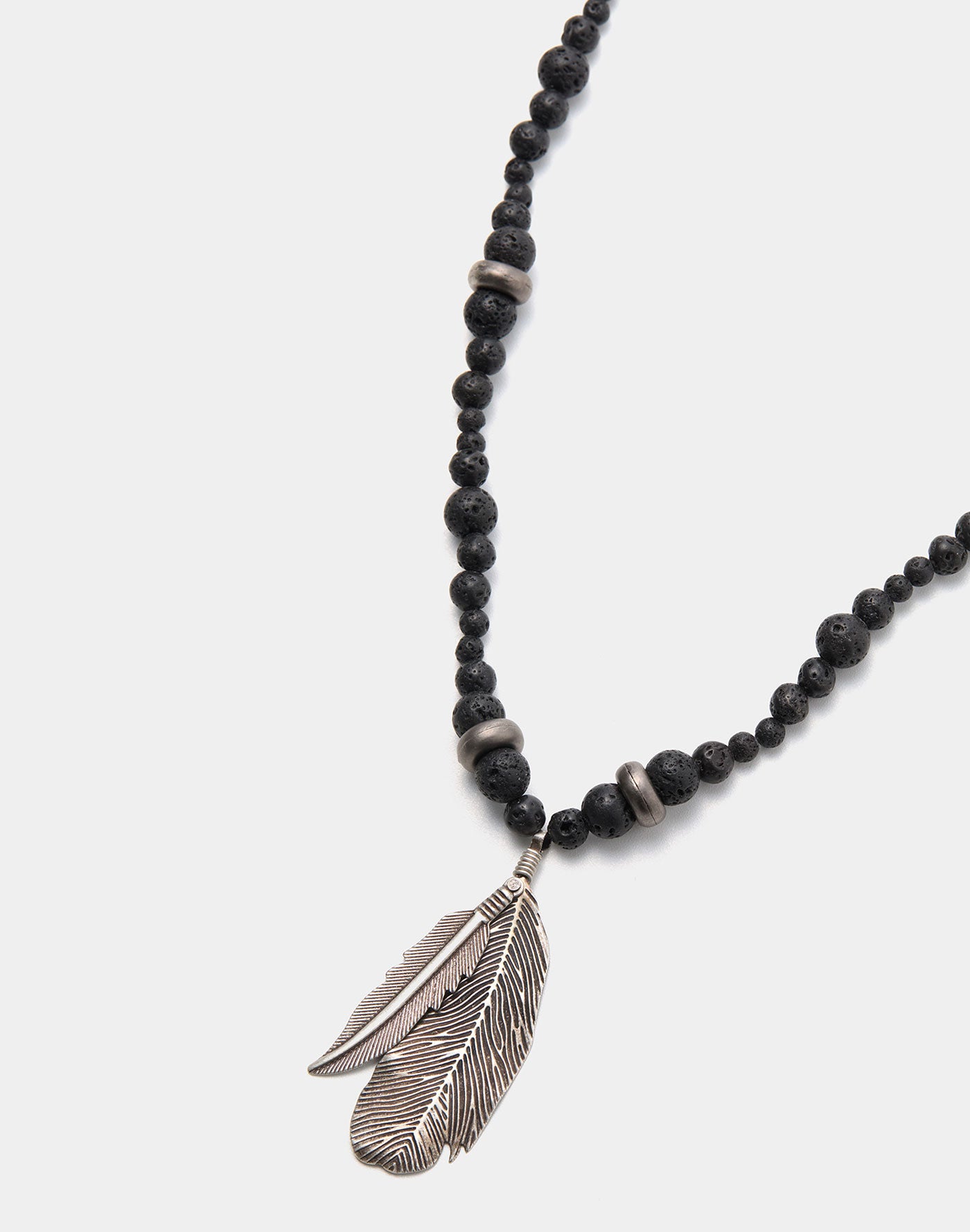 Feather Beaded Necklace