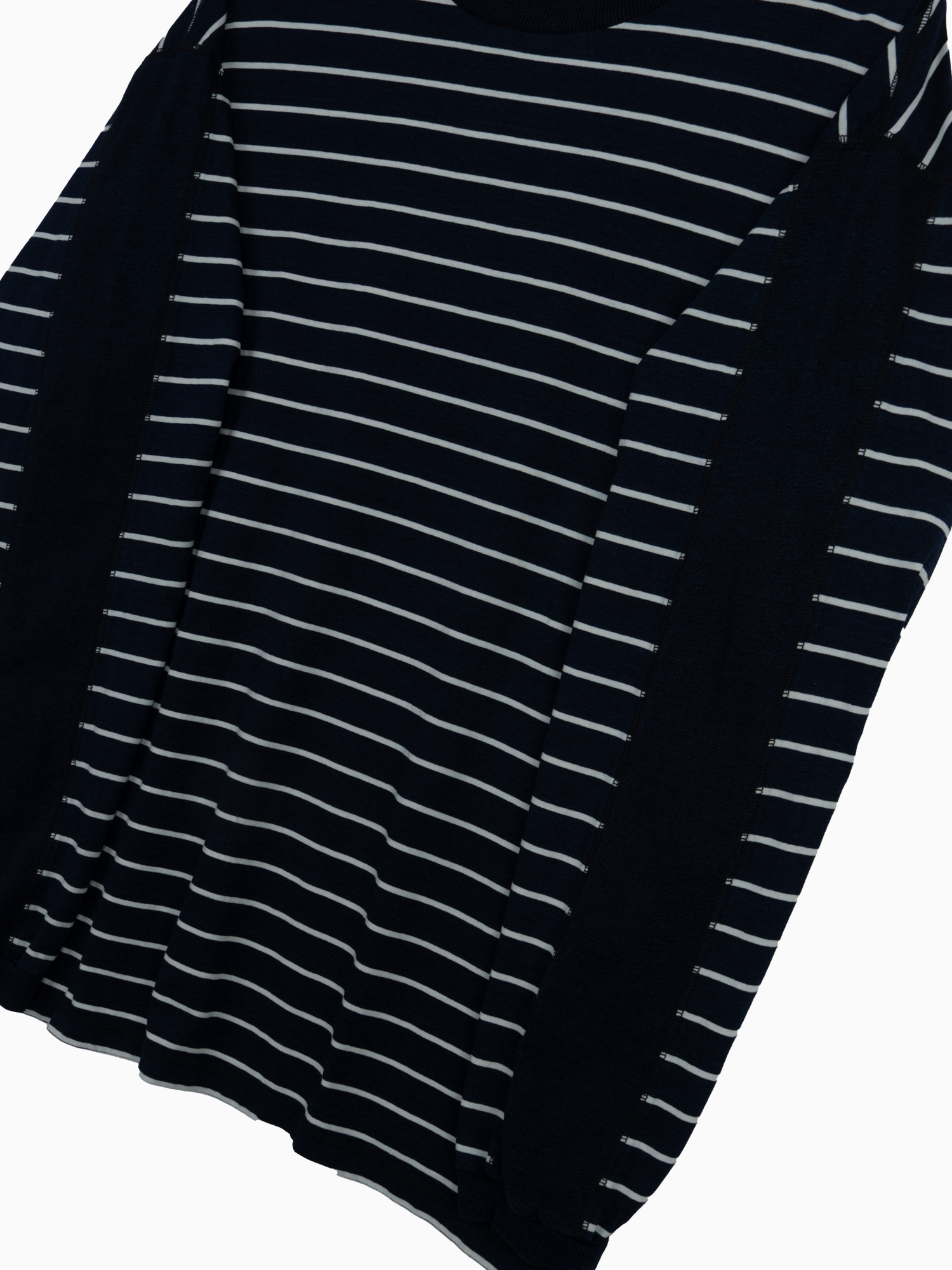 Washed Side Stripe L/S T-Shirts