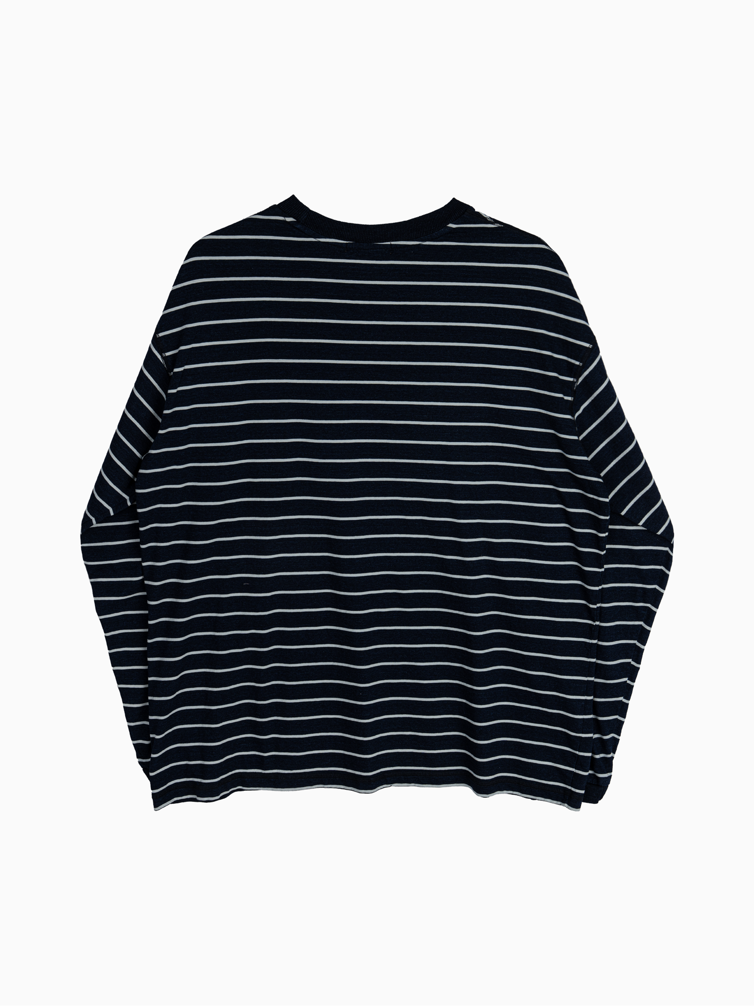 Washed Side Stripe L/S T-Shirts