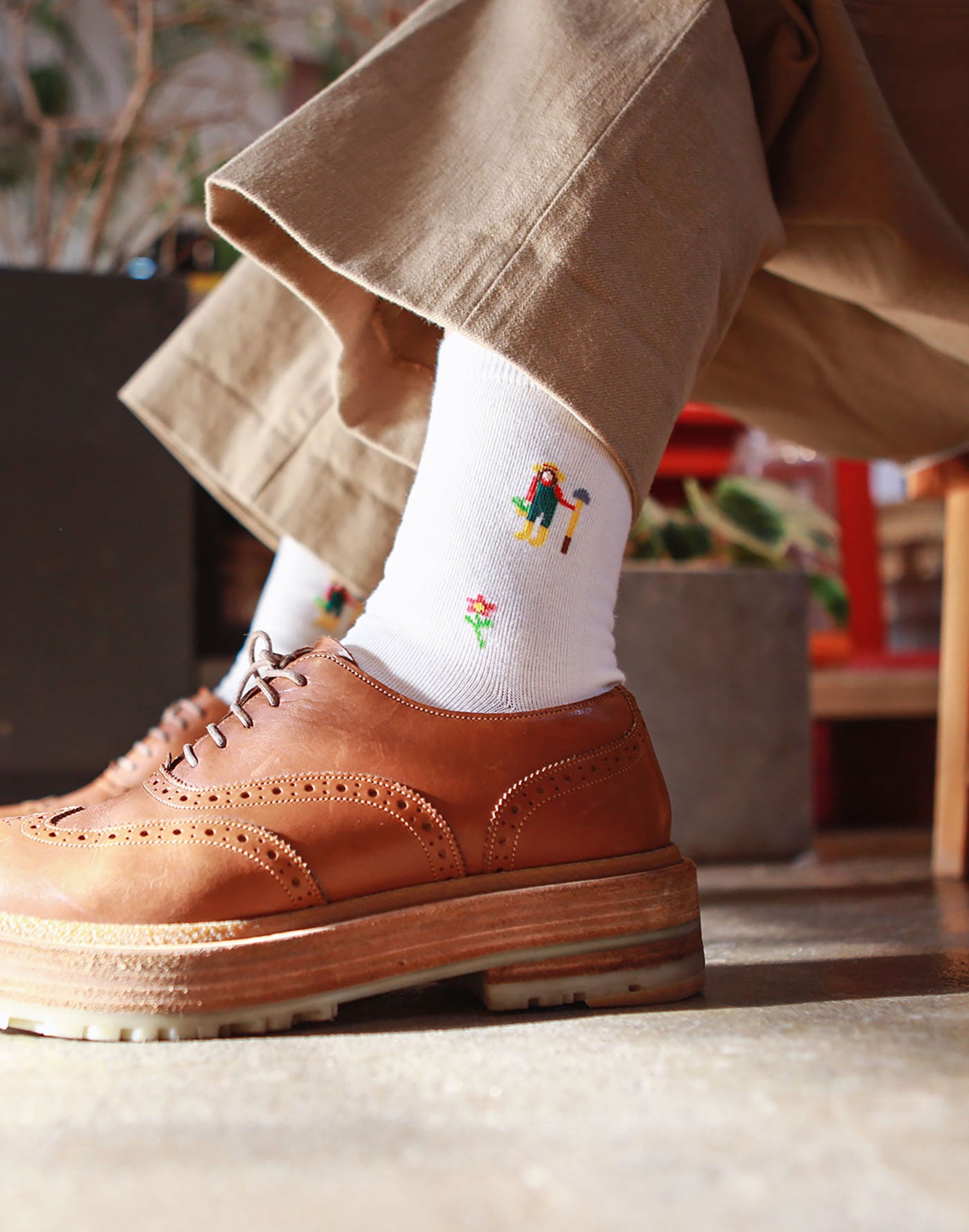Farmar & Flower Women's Socks