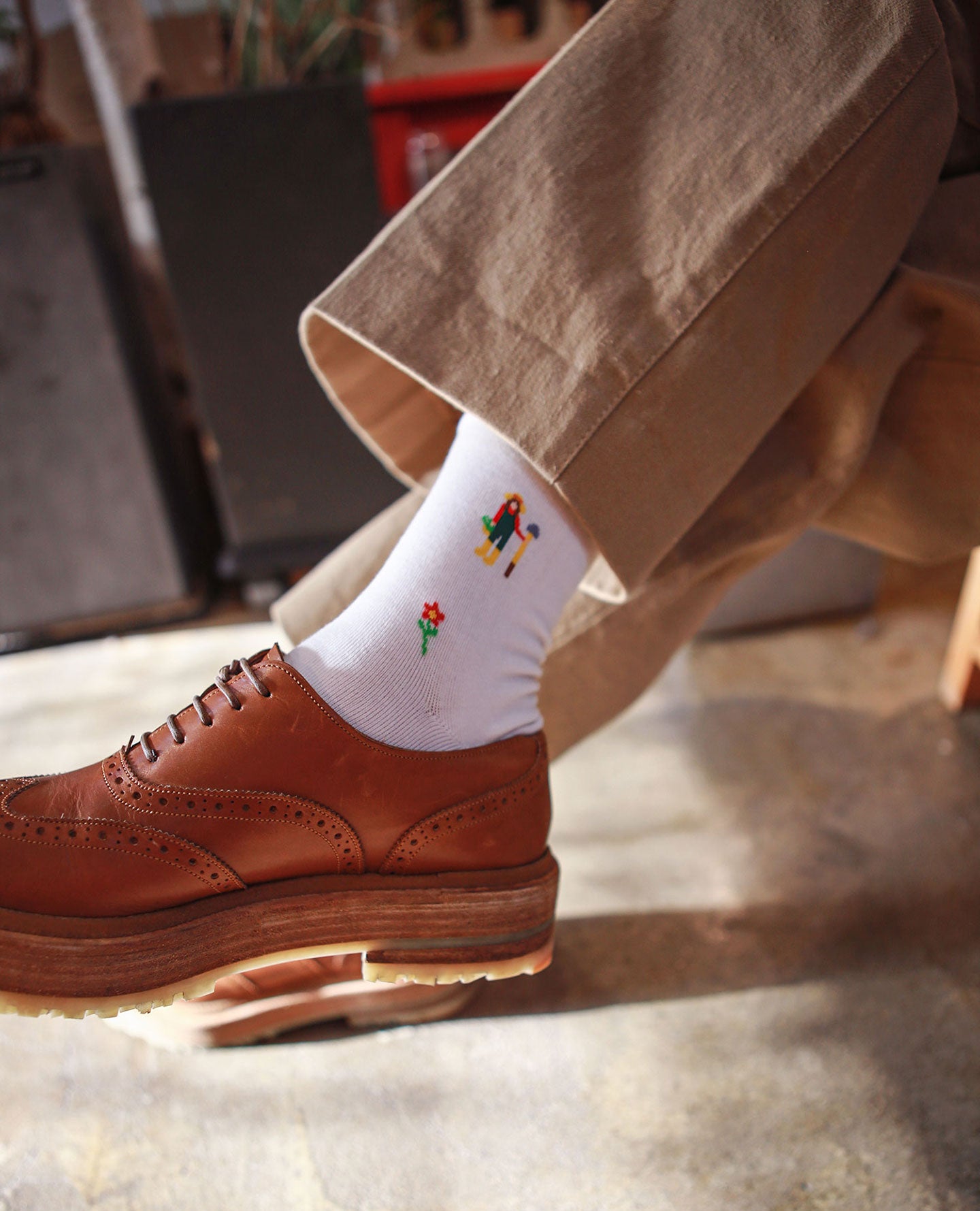 Farmar & Flower Women's Socks