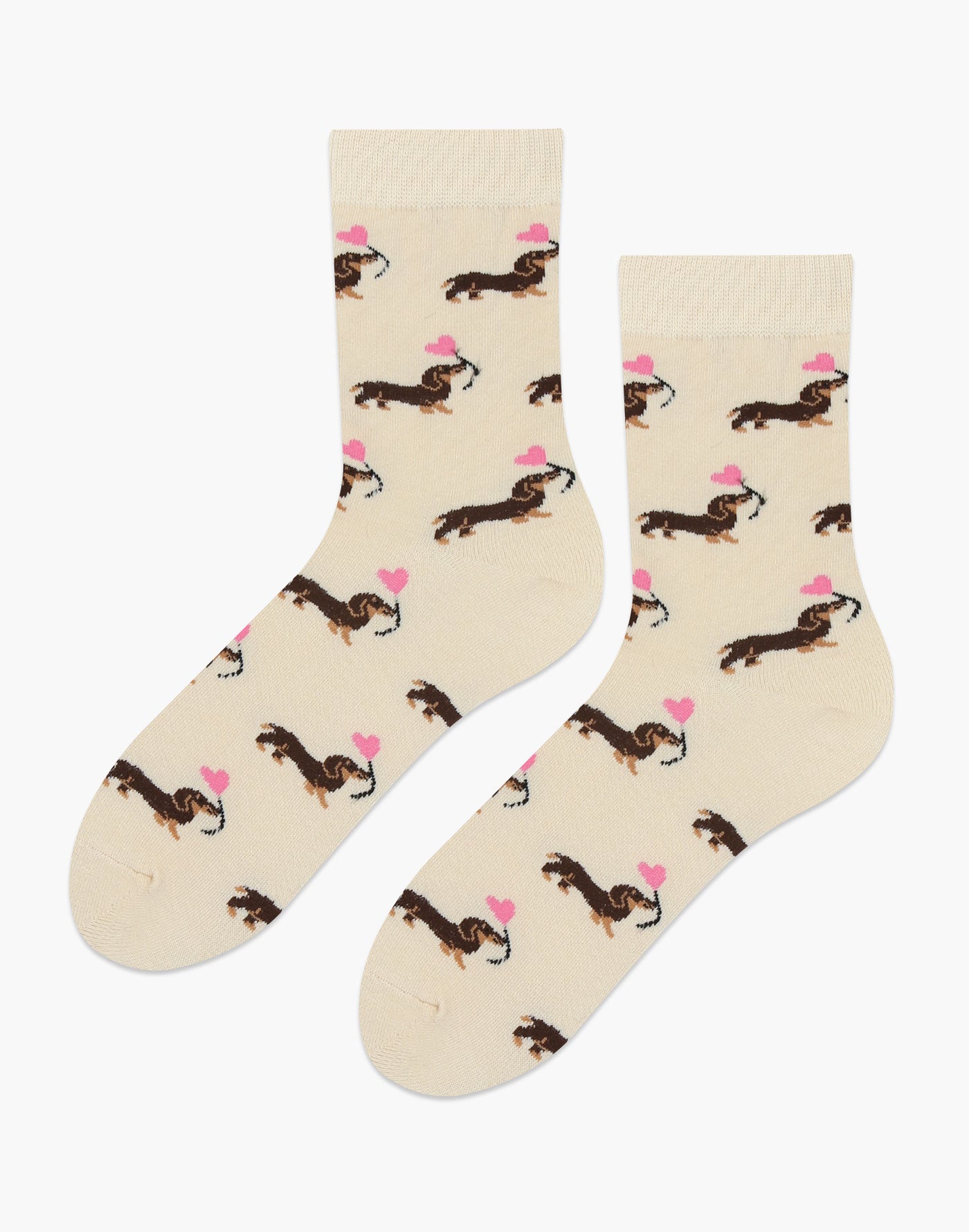 Love & Dog Pattern Women's Socks