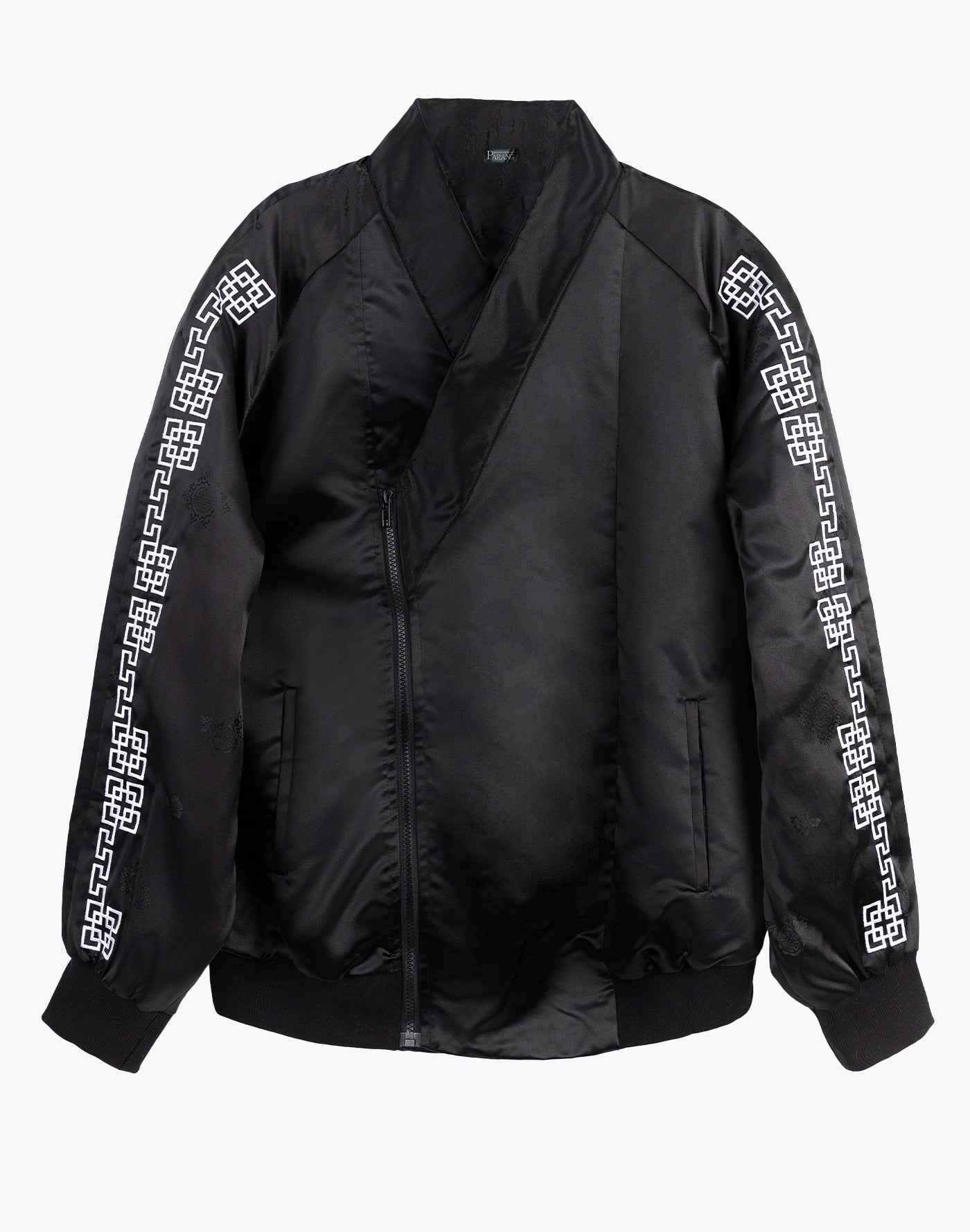 Bulgi' Unbridled Raw-Stitch Bomber