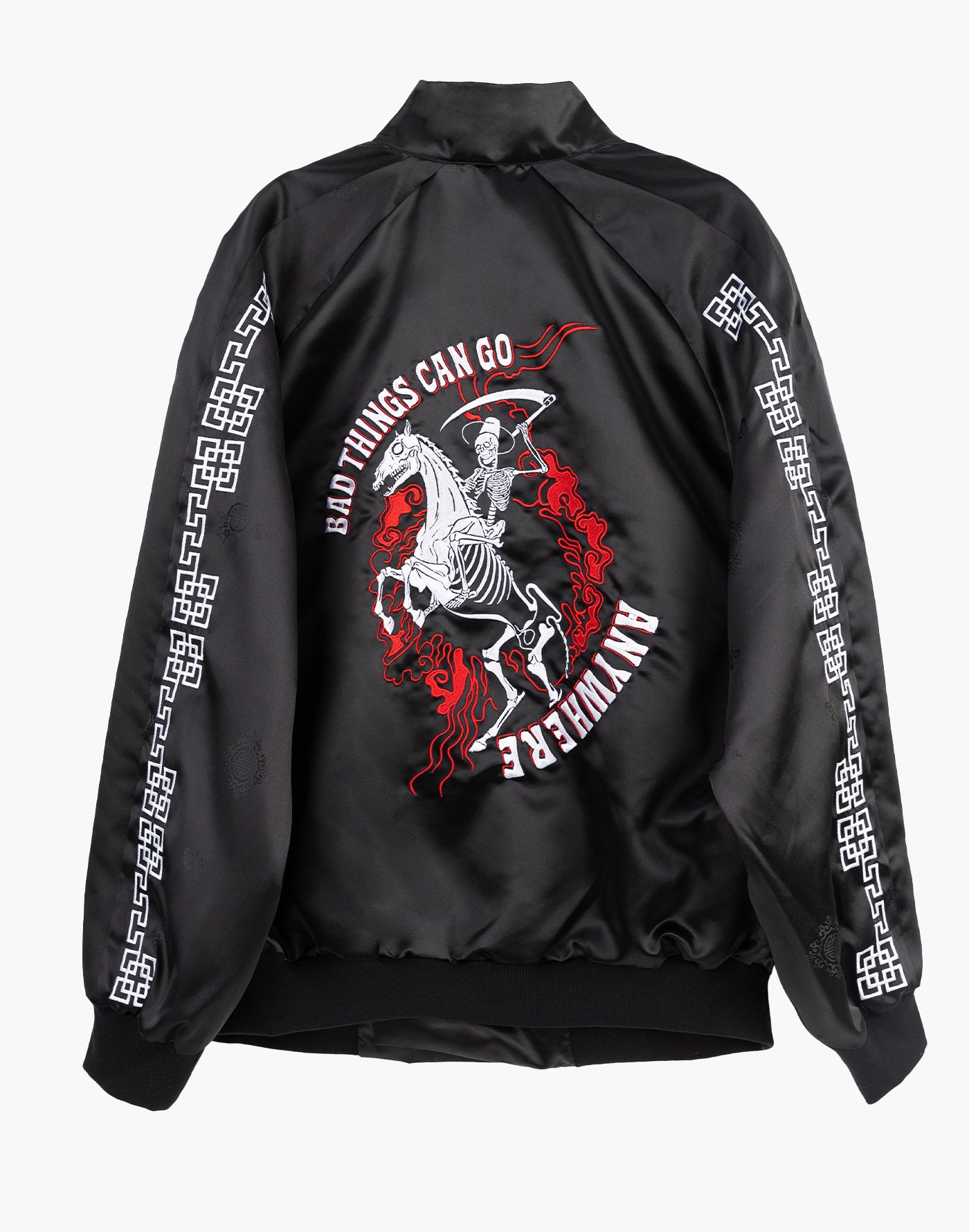 Bulgi' Unbridled Raw-Stitch Bomber
