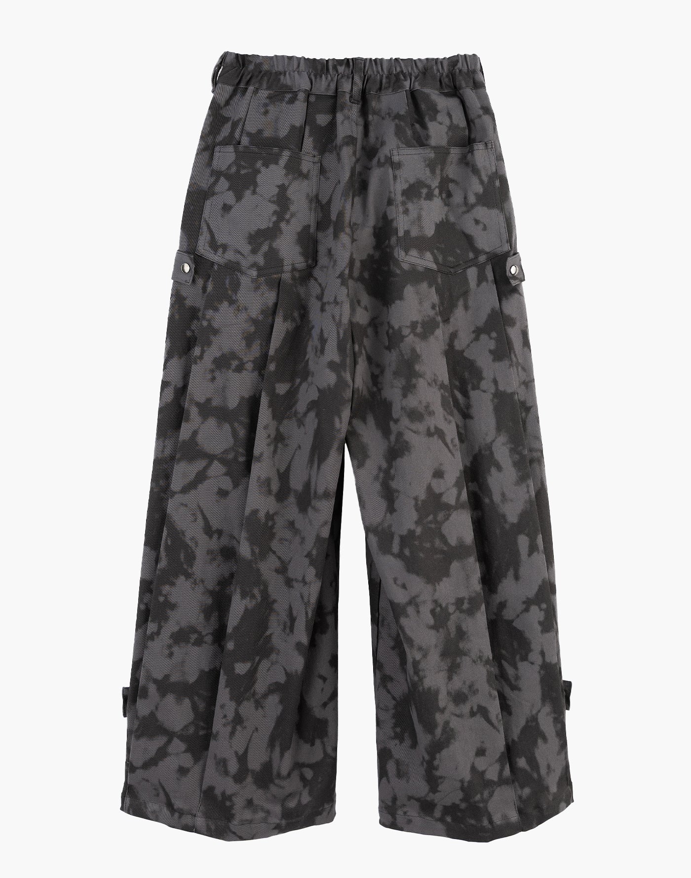 Camo-Hybrid Wide Pants