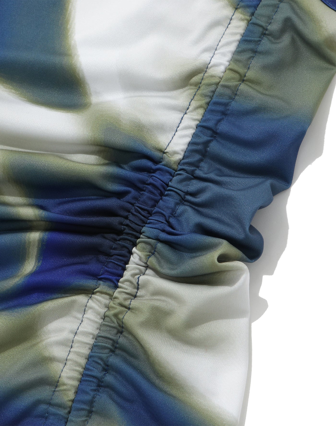 String Shirring Sleeveless