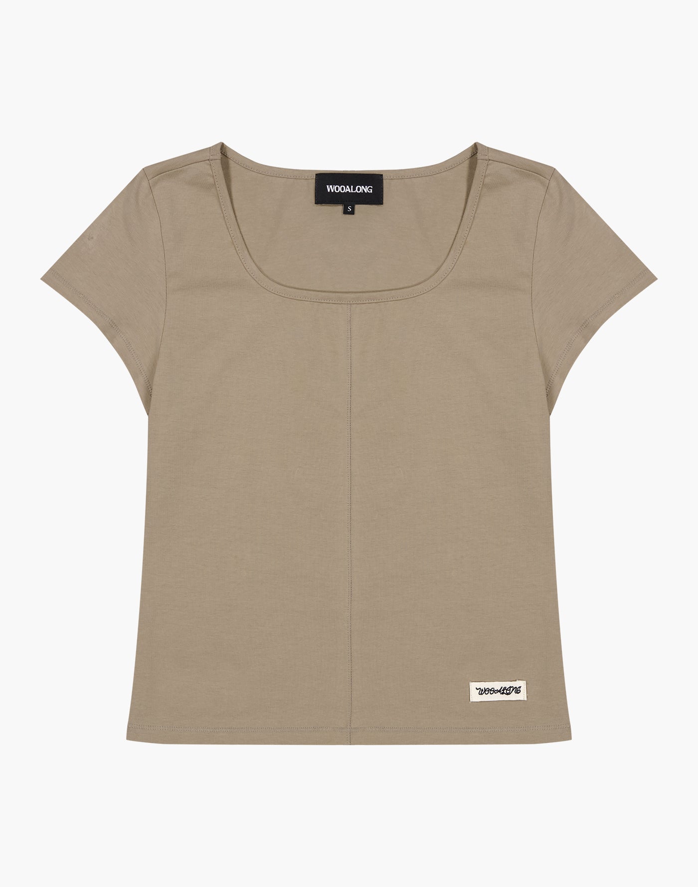 Skin Soft Square Neck T-Shirt