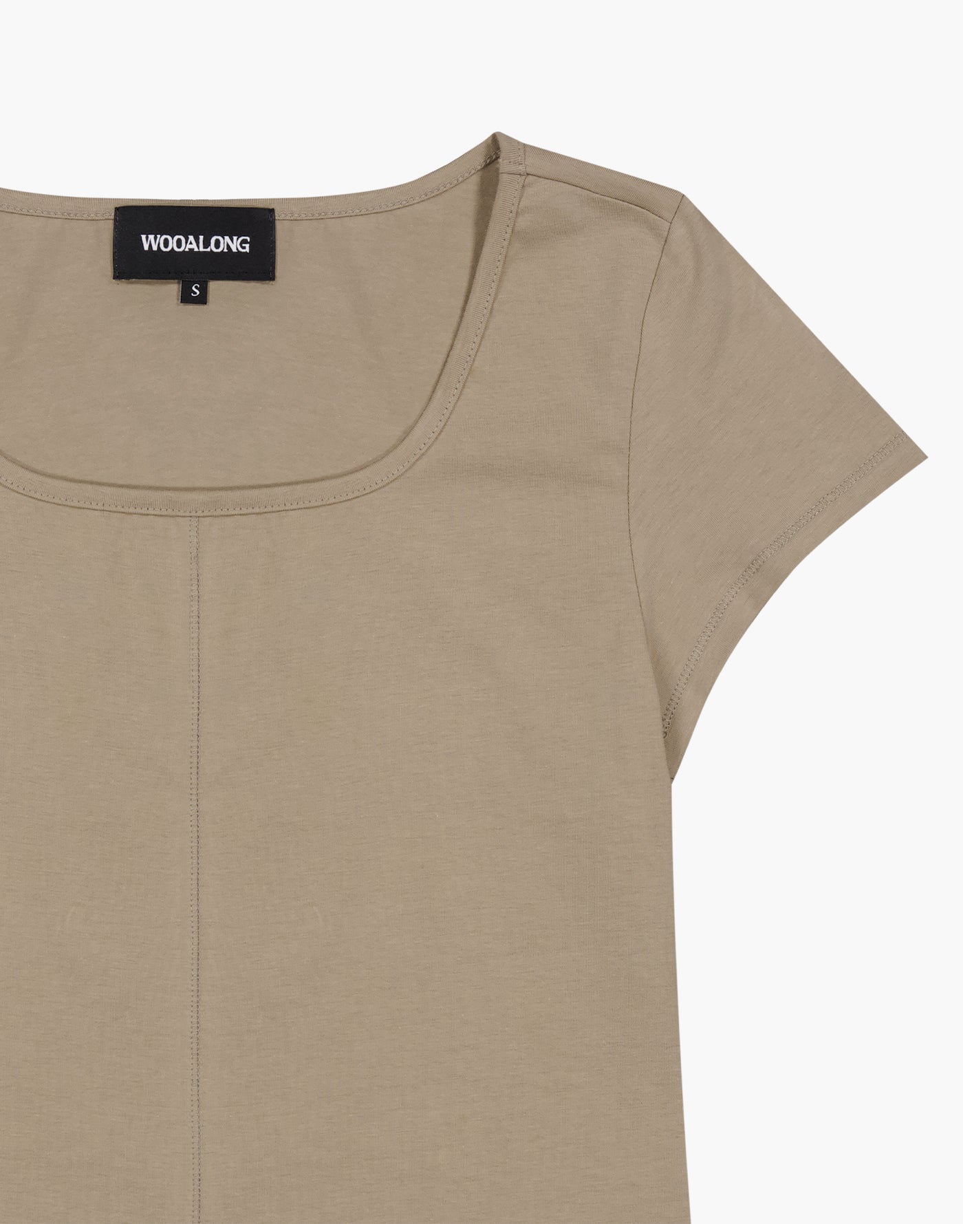 Skin Soft Square Neck T-Shirt