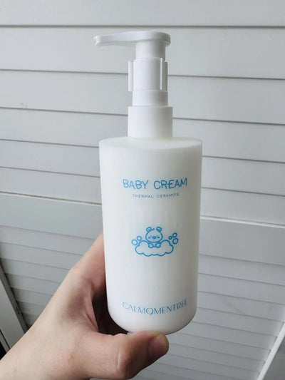 Thermal Ceramide Baby Cream in use