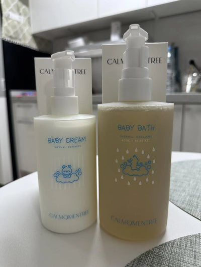 Thermal Ceramide Baby Bath in use