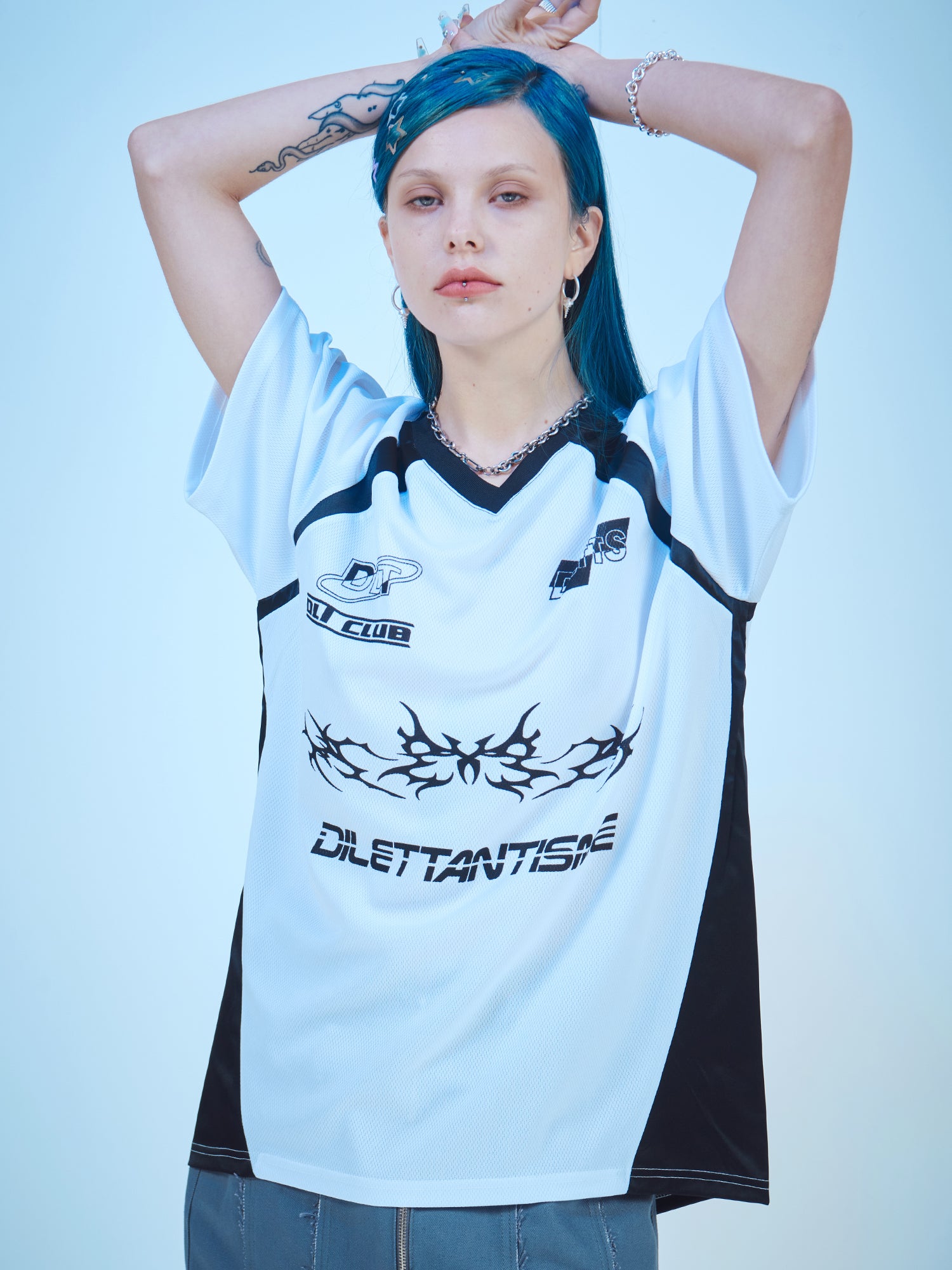 Half-Sleeve Football Jersey T-Shirt