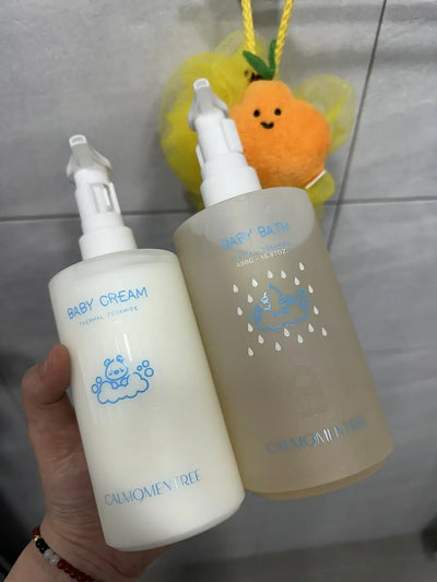 Thermal Ceramide Baby Bath in use