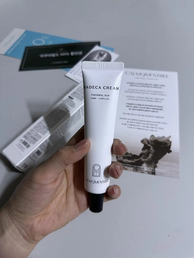 Madeca Cream in use